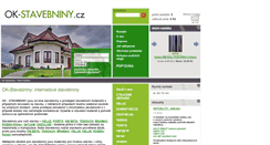 Desktop Screenshot of ok-stavebniny.cz